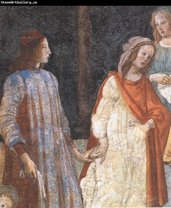 Sandro Botticelli Lorenzo Tornabuoni before the assembly of the Liberal Arts (mk36)